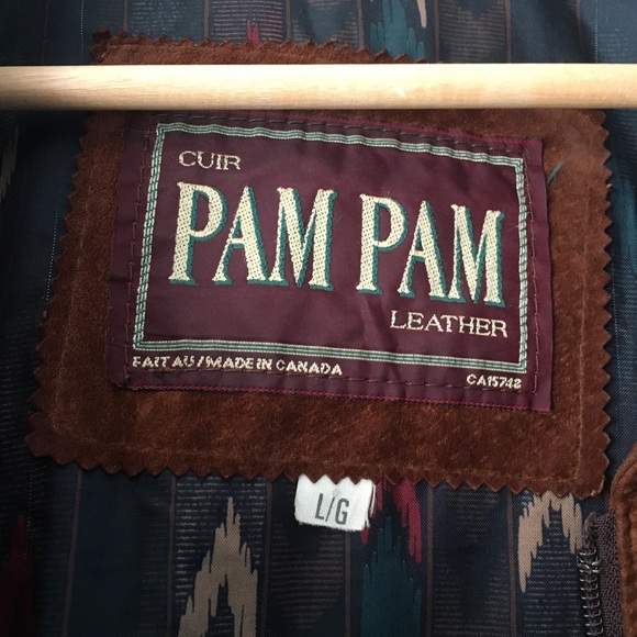 Authentic Brown Leather Jacket - Picture 2 of 4